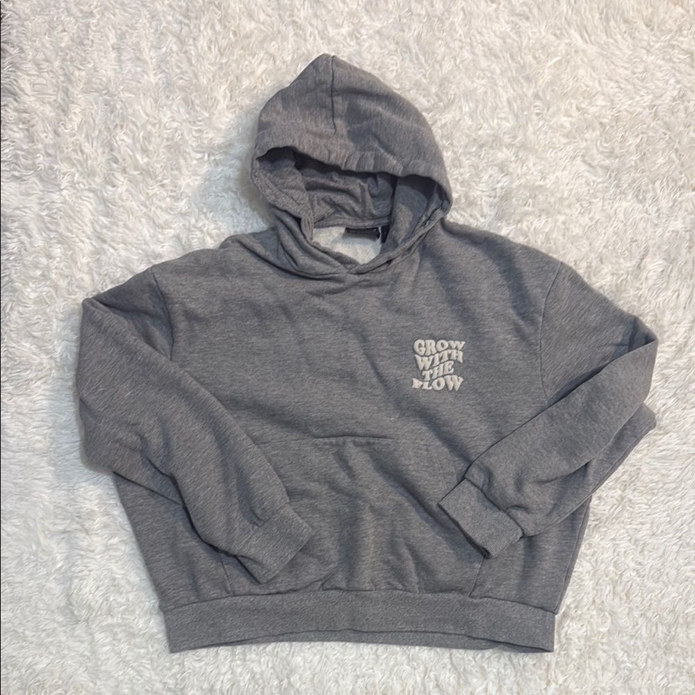 ASOS Gray ‘Grow with the Flow’ Hoodie